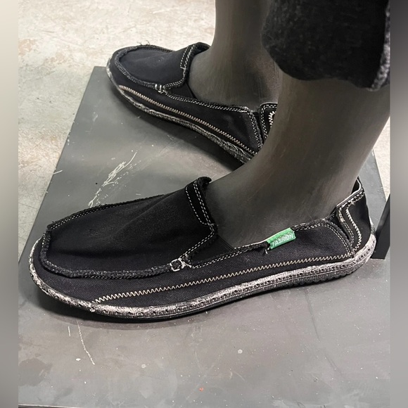 Slip-On Canvas Loafers Men Sz 11.5 Black NEW WITH TAGS - Picture 16 of 16